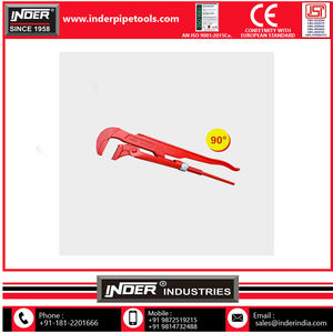 Meilleures ventes Meilleure clé à tuyau suisse à 90 degrés pour usage intensif Fabrication d'outils de quincaillerie de qualité supérieure en Inde - Product Image 5