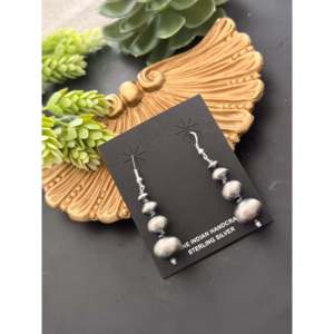 Pendientes Colgantes Treva Jim de Plata de Ley con Perlas de Agua Dulce, Diseño de Bola y Flor con Esmeralda, Diamante y Rubí, Ideales para Bodas y Fiestas - Product Image 3
