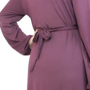 Cárdigan de patrón sólido informal de manga larga duradero de alta calidad para mujer Zura con sensación de mano suave - Product Image 6