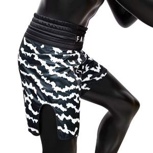 Short de boxe OEM avec logo personnalisé pour adultes, vêtements d'arts martiaux en polyester pour le combat MMA Muay Thai, vente en gros - Product Image 5