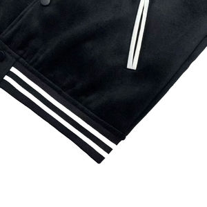 Best Variety Stylish <b>Women's</b> Crop Varsity <b>Jacket</b> Long <b>Sleeve</b> <b>Short</b> Length Casual Wear Windproof breathable Varsity <b>Jacket</b> - Product Image 4