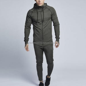 Conjunto de Chándal de Invierno Personalizable para Hombre, Último Diseño, Manga Larga, Cuello con Capucha, Color Sólido, Talla Grande, Ropa Deportiva Ecológica en Oferta - Product Image 2