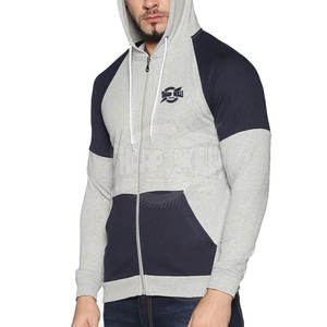 Fabricación profesional nuevo estilo hombres cremallera sudaderas con capucha personalizado al por mayor alta calidad sudaderas con capucha - Product Image 4