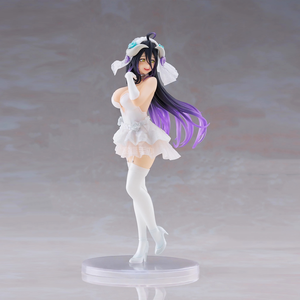 Figurine d'anime en PVC <span class=keywords><strong>Overlord</strong></span> Albedo version robe de mariée, sous licence officielle, objet de collection, ornement de bureau, jouet, cadeau, boîte d'origine, vente en gros - Product Image 4