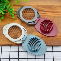 Vente chaude : Mini trancheuse à légumes manuelle moderne en plastique et râpe à fromage, coupe-œufs pour la cuisine
