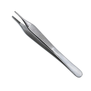 Pinces à tissus Adson en acier inoxydable, droites, pour pansements et microchirurgie, manuelles, certifiées CE - Product Image 4