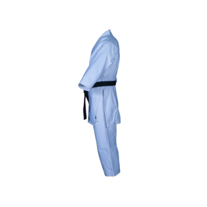 Uniforme de Karate de 100% algodón, ropa deportiva de entrenamiento blanca personalizada, estilo elegante, aplicación de gimnasio, logotipo OEM, ropa de artes marciales - Product Image 6