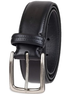 Cinturones de piel de vaca elegantes para hombre con logotipo personalizado al por mayor con hebilla de aleación formal cinturones de moda de piel de vaca genuina OEM - Product Image 1