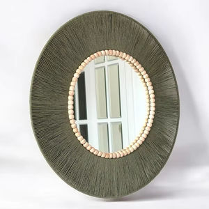 Custom Luxury Antique Large Wood Framed Resin <b>Flowers</b> Full Length Body Dressing Floor <b>Mirror</b> - Product Image 1