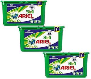 Cápsulas de detergente concentrado Ultra Laundry Pods Ariel para lavado a máquina y a mano, eficaces contra las manchas pero suaves con la ropa - Product Image 1