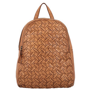 Sac à dos unisexe de haute qualité en cuir tressé tissé à la main, sac à dos unisexe pour les voyages et les études - Product Image 1