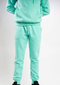 Ensemble de survêtements pour hommes à capuche, coupe classique, en coton 100% épais, couleur unie, style streetwear hiver, haute qualité, vente en gros, personnalisable avec logo, vierge - Product Image 3