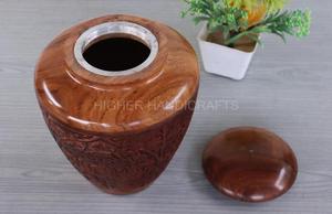 Wooden Cremation Urn <b>for</b> Human <b>Ashes</b> Full Carved American Style Adult Burial <b>Keepsake</b> Funeral Supplies Higher Handicrafts Custom - Product Image 6