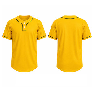 เสื้อเบสบอลสำหรับผู้ชาย วัสดุแห้งเร็ว ระบายอากาศได้ดี เหมาะสำหรับการฝึกซ้อมกลางแจ้งและการเล่นเกมเป็นทีม ดีไซน์ทนทาน - Product Image 6