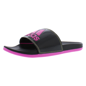 Scarpe da Donna Adidas Adilette Comfort Colore: Nero Core/Fucsia Lucido/Oro Metallizzato 100% Autentiche - Product Image 2
