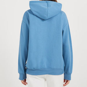 Vente en gros OEM design personnalisé 100% coton sweat à capuche d'hiver décontracté pour femmes veste longue à capuche surdimensionnée wakinwear - Product Image 4