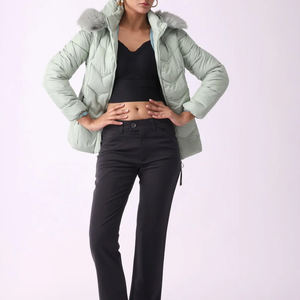 Chaqueta acolchada de invierno para mujer, proveedor mayorista OEM, fábrica directa, etiqueta privada, pedidos al por mayor - Product Image 6