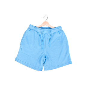 Pantalones cortos informales de playa personalizados para hombre, ropa deportiva para gimnasio de verano, diseño diferente con lona de rizo de poliéster y algodón liso, servicio OEM - Product Image 3