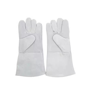 Nuevo soldador de seguridad para trabajo manual, guantes de soldadura de cuero Argon Mig Arc Tig, guantes de cuero dividido de vaca, soldador de seguridad - Product Image 1