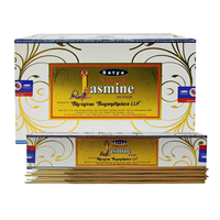 Bâtonnets d'encens originaux Jasmine Satya Nag Champa à prix abordable avec des bâtons d'encens au parfum longue durée