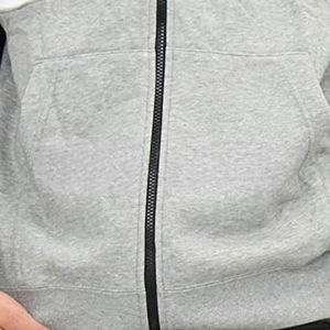 2025 mode hommes sweats à capuche coton mélangé sur mesure hommes sweat à capuche surdimensionné - Product Image 5