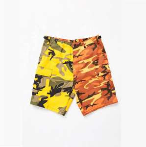 Short de compression de gymnastique au design sportif pour homme Short de gymnastique et de course respirant à coupe ample avec motif solide - Product Image 1