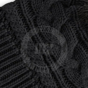 หมวกบีนนี่ผ้าฝ้ายถักสำหรับกลางแจ้งหมวกบีนนี่ผ้าแจ็คการ์ดงานตามสั่งสำหรับฤดูหนาว - Product Image 6