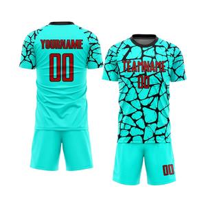 Uniforme de Fútbol Sublimado Personalizado, Pantalones Cortos Impresos, Transpirables, Ligeros, para Verano, Producción en Masa, Fabricación en Fábrica - Product Image 5