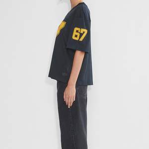 Best Selling Women V-Neck Oversized Football Jersey Breathable <b>Printed</b> Jersey Fashion Oversized Jersey Comfortable and Stylish - Product Image 5