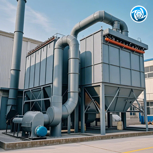 Systèmes de contrôle de la poussière de type sac à poussière extérieur Dmc 160Kw, collecteur de poussière central pour broyeurs - Product Image 1