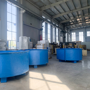 Bassin d'élevage de koïs en fibre de verre, réservoir d'aquaculture à recirculation d'eau - Product Image 5