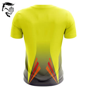 Nueva llegada de polos sublimados de tela cómodos y ligeros para hombres fáciles de usar y cómodos con logotipo personalizado - Product Image 2