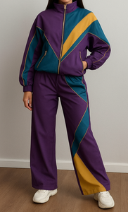 Chaqueta Cortavientos Reversible Impermeable de Moda para Mujer de Talla Grande con Material Transpirable, Cierre de Cremallera y Ajuste Regular - Product Image 4