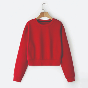 Sudadera con Capucha Bae en Negro, Sudadera Holgada con Mangas Recortadas, Sudadera para Mujer - Product Image 1