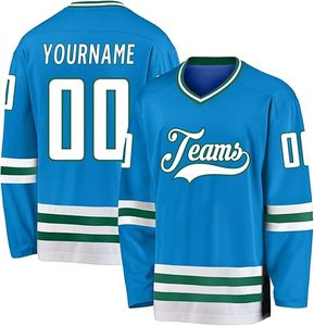 Maillot de hockey sur glace moderne 2025, uniforme d'équipe personnalisé de qualité supérieure, vêtements de sport à sublimation OEM, chemise de jeu professionnel, fournisseur en gros - Product Image 4