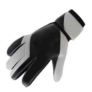 Gants de gardien de but professionnels en PU à doigts entiers avec sangle de poignet réglable pour l'entraînement de football – Vente en gros OEM - Product Image 5