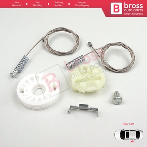 Kit de réparation de lève-vitre arrière gauche BWR1002 pour Astra H A04 2004-2014 4/5 portes 13100423 - Product Image 6