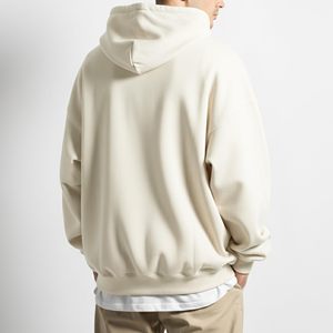 Custom High Quality Street Wear Hoodies For Men Appliques Embroidery Drop Shoulder Full Sleeves <b>Comfy</b> Soft Cotton Blend Pullover - Product Image 6