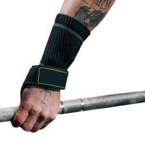 สายรัดสำหรับยกน้ำหนักทำจากนีโอพรีนสินค้าใหม่สายรัดผ้าฝ้ายสำหรับยกน้ำหนักดีไซน์ต่ำ - Product Image 6