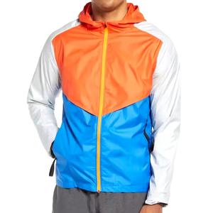 Custom <b>Men's</b> Windbreaker Waterproof Hooded <b>Jacket</b> High Street Casual Fashion Male Clothing <b>Summer</b> Windbreaker <b>Jacket</b> Color Block - Product Image 1