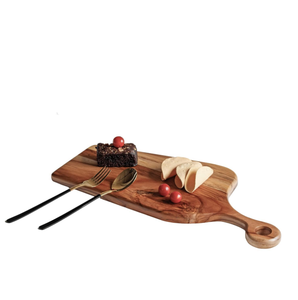 Tabla de cortar de madera de calidad modesta, cocina casera, verduras, frutas, pizza, carne, queso, tabla de cortar, accesorios de cocina - Product Image 3