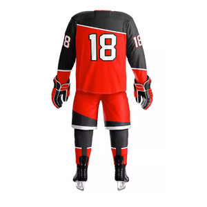 Ropa de hockey personalizada para hombre, camiseta de hockey sobre hielo con logotipo de equipo bordado transpirable, hecha con la mejor calidad - Product Image 2