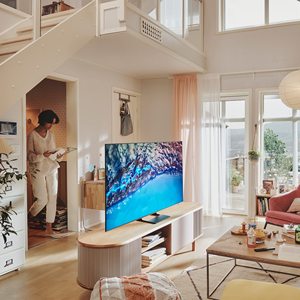 ทีวีสมาร์ท LED ขนาด 75 นิ้ว 4K UHD พร้อม HDR Audio Sync และระบบสั่งงานด้วยเสียง สำหรับใช้ในโรงแรม - Product Image 5