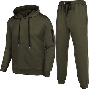 Hombres invierno moda entrenamiento Fitness 100% algodón polar ecológico comodidad personalizado Color y Logo Sudadera con capucha estilo chándal - Product Image 1
