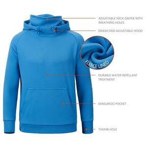 Sudadera con capucha de pesca de manga larga ligera para hombre con diseño OEM 2024, protección solar de secado rápido con características transpirables, precio barato - Product Image 3