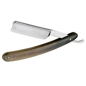 Navaja de afeitar de filo recto Pissco Direct Factory para barbería, navaja de afeitar de acero inoxidable para hombre, con su logotipo. - Product Image 2