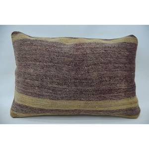 พรมผ้าขนแกะสีเบจ16X24นิ้วหมอนถักลายวินเทจ - Product Image 1