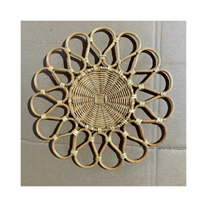 Cargador de Mantel de ratán marrón de nuevo diseño tejido a mano hecho en Vietnam con alta calidad y precio competitivo - Product Image 2