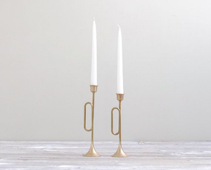 Ramadan vintage <b>brass</b> <b>candlestick</b> <b>holders</b> pair, Candle Stand Antique Exquisite Amazing Handmade Desktop Ornament Home Decor - Product Image 1