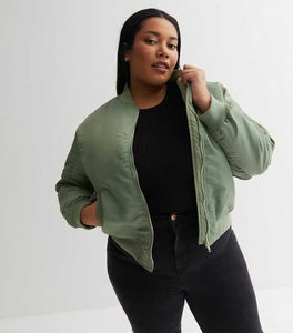 Venta al por mayor 100% algodón bombardero personalizado bordado mujeres chaqueta cortavientos OEM Vintage alta calidad chaqueta mujer chaqueta de invierno - Product Image 4